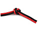 Кабель RED/BLACK RVB 2*0.5mm мідь