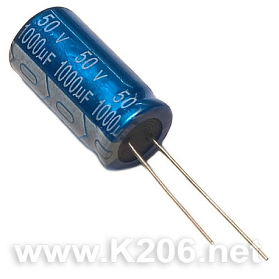 Конденсатор JRB-1000/50V 105°C
