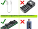 Аккумулятор AAA Li-Ion Soshine 1.5V 1100mWh Protected USB Type-C