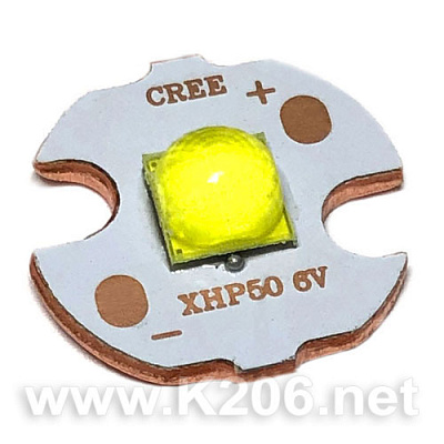 CREE XHP50.2 18W 6V (мідь 16мм)