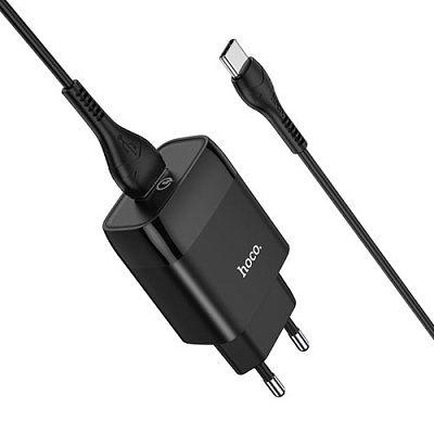 Зарядное устройство 1*USB HOCO C72Q BLACK