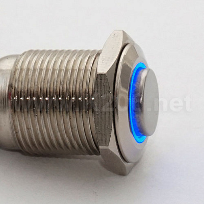 Кнопка антивандальная HQ16N/H11-12V-B