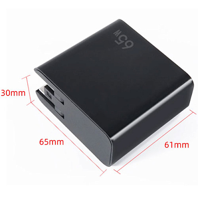 Адаптер живлення SEQURE PD65W 2*USB
