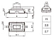 Кнопка SMD TS-B005 (3.7x6x2.5H)