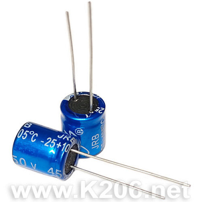 Конденсатор JRB-4.7/450V 105°C