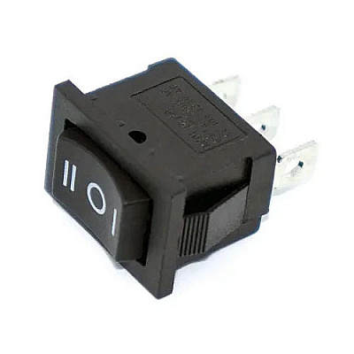 Перемикач MRS-103-С (KCD1-2-103) Black
