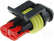 Роз'єм авто "Superseal 1.5" 2 pin (комплект)