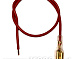 Провод с клеммой 6.3mm/RED