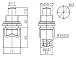 Кнопка PBS-13B-W