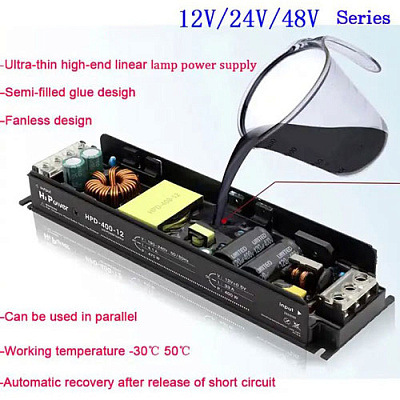 Блок питания HPD-200-12 12V/16.7A IP50