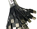 Провод 2 pin с разъемом USB A (черный)/0.3m