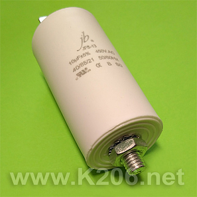 Конденсатор 10мкФ 450VAC (JFS-13-10)