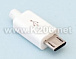 USB B MICRO-K/WHITE