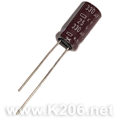 Конденсатор KY-330/25V Low ESR