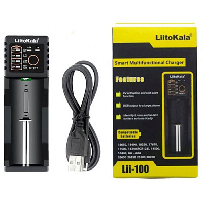 Lii-100 Универсальное ЗУ LiitoKala