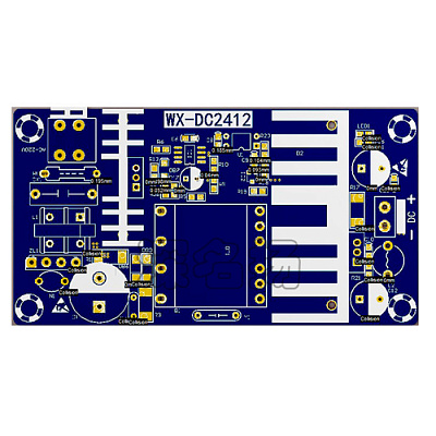 Блок питания открытый WX-DC2412 12V/8A