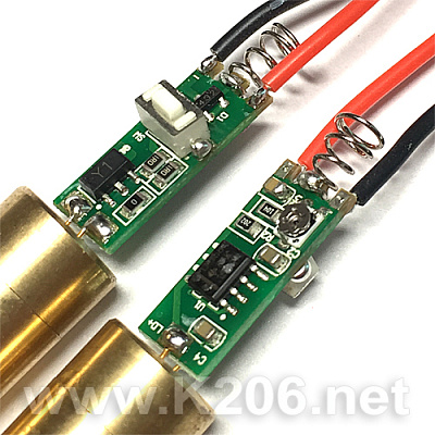 Лазер 12mm GREEN 532nm 5mW (точка)