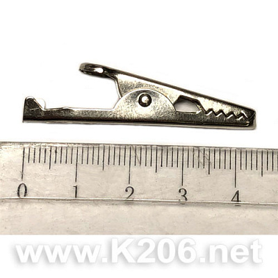 Затискач крокодил 45мм CR-02/R