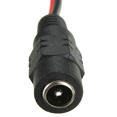 Гнездо DC 5.5/2.1 с проводом 0.2м 2*0.2мм2