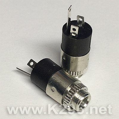 Гнездо стерео JACK 3.5 мм KLB4-CH (PJ-392)