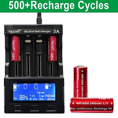 Аккумулятор Vapcell INR18500 N24 2400mAh