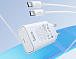 Зарядний пристрій 1*USB Type-C HOCO C143A WHITE