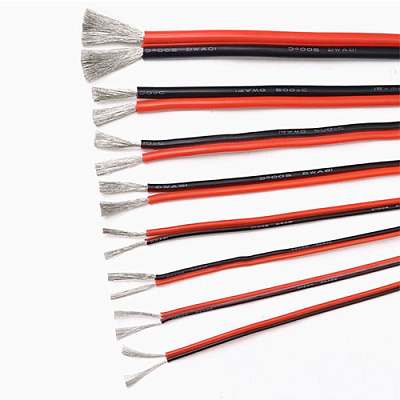 Sil-2X20AWG (2x0.50mm) Red/Black
