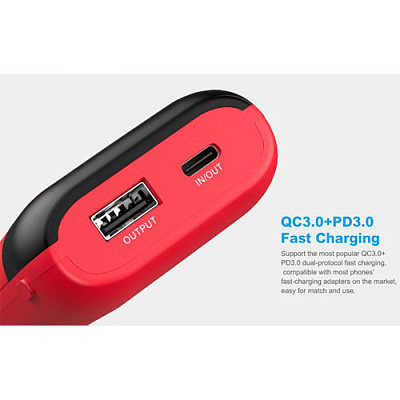 Power Bank Case Xtar PB2S RED