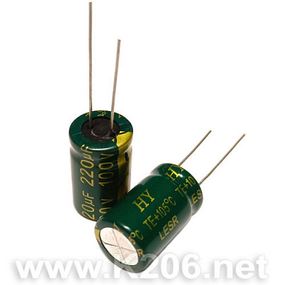 Конденсатор TE-220/100V Low ESR
