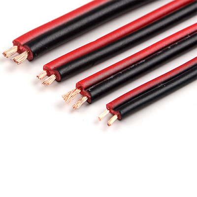 Кабель RED/BLACK RVB 2*0.3mm мідь