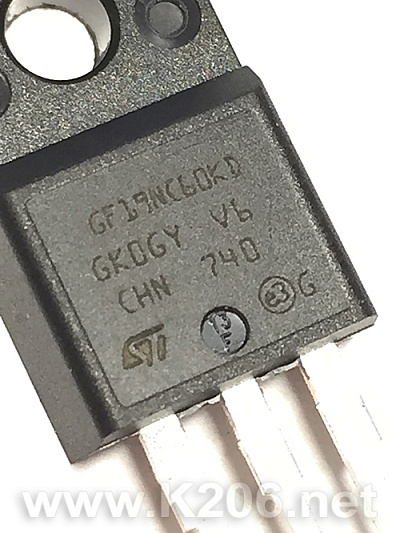 Транзистор IGBT STGF19NC60KD
