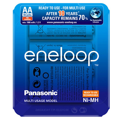 Eneloop BK-3MCCE/4LE-AA-1900mAh Блистер
