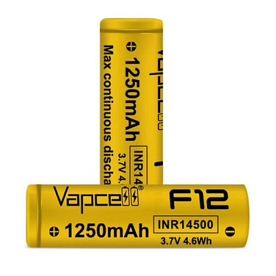 Акумулятор Vapcell INR14500 F12 1250mAh