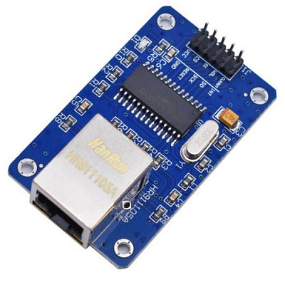  ENC28J60 Ethernet модуль