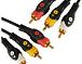 Кабель 3RCA x 3RCA 1,8М