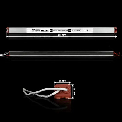 Блок питания BPFS 60W 12V/5A IP67