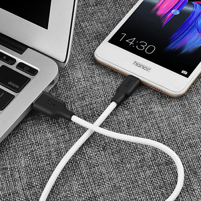 USB кабель HOCO-X21 Micro /Silicone/