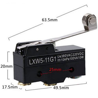 Микропереключатель LXW5-11G1