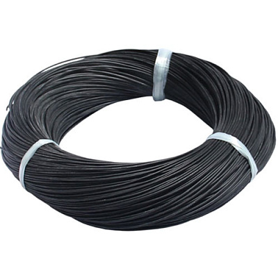 Провод силиконовый SIL-0.16-BLACK (26AWG)