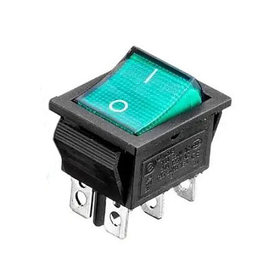 Переключатель IRS-202-2C/G (KCD2-202N)
