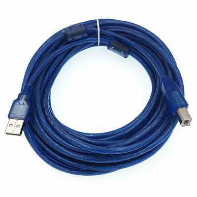 Кабель USB AM/BM 10m