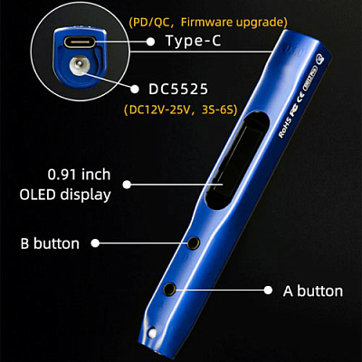 Паяльник SEQURE SI012 Pro Kit TS-K