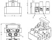 Клемна колодка FT06-3/83 (A) / DG801-03P-11
