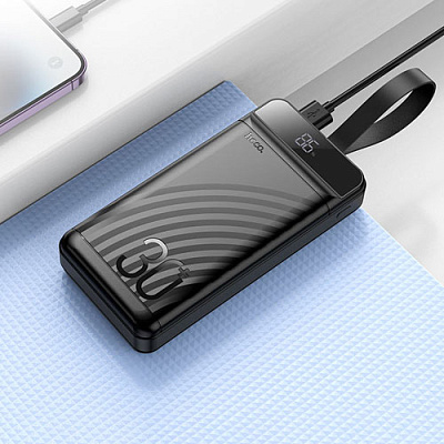 Power bank HOCO J123B 30000mAh 22.5W Black