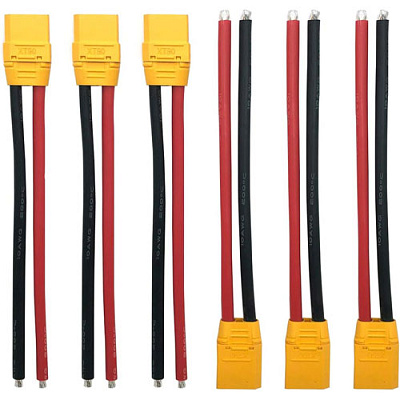 XT90H-F/M AMASS (пара) з проводом 10AWG 200mm