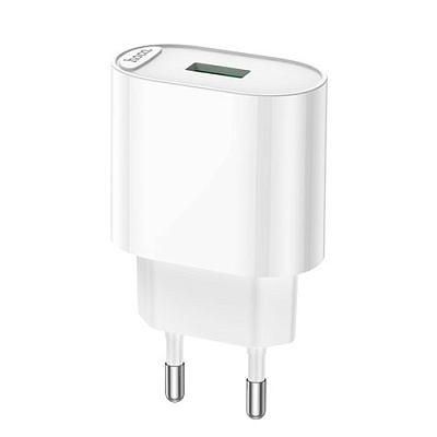 Зарядное устройство 1*USB HOCO C109A WHITE