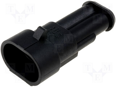 Роз'єм авто "Superseal 1.5" 2 pin (комплект)