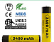 Аккумулятор Vapcell INR18650 B34 3400mAh