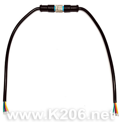 YCZXF-M9-4P Провід з роз'ємом 4pin IP67