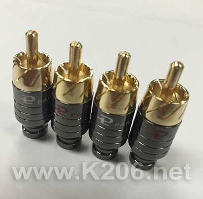 Штекер Pailiccs RCA mini RC-391-R